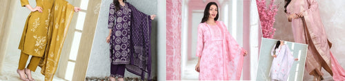 A line Kurti set