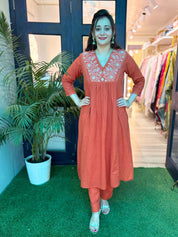 Mal Cotton Kurti Set