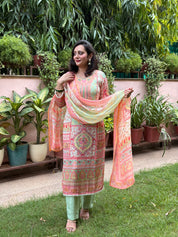 Crape Kurta Set of 3