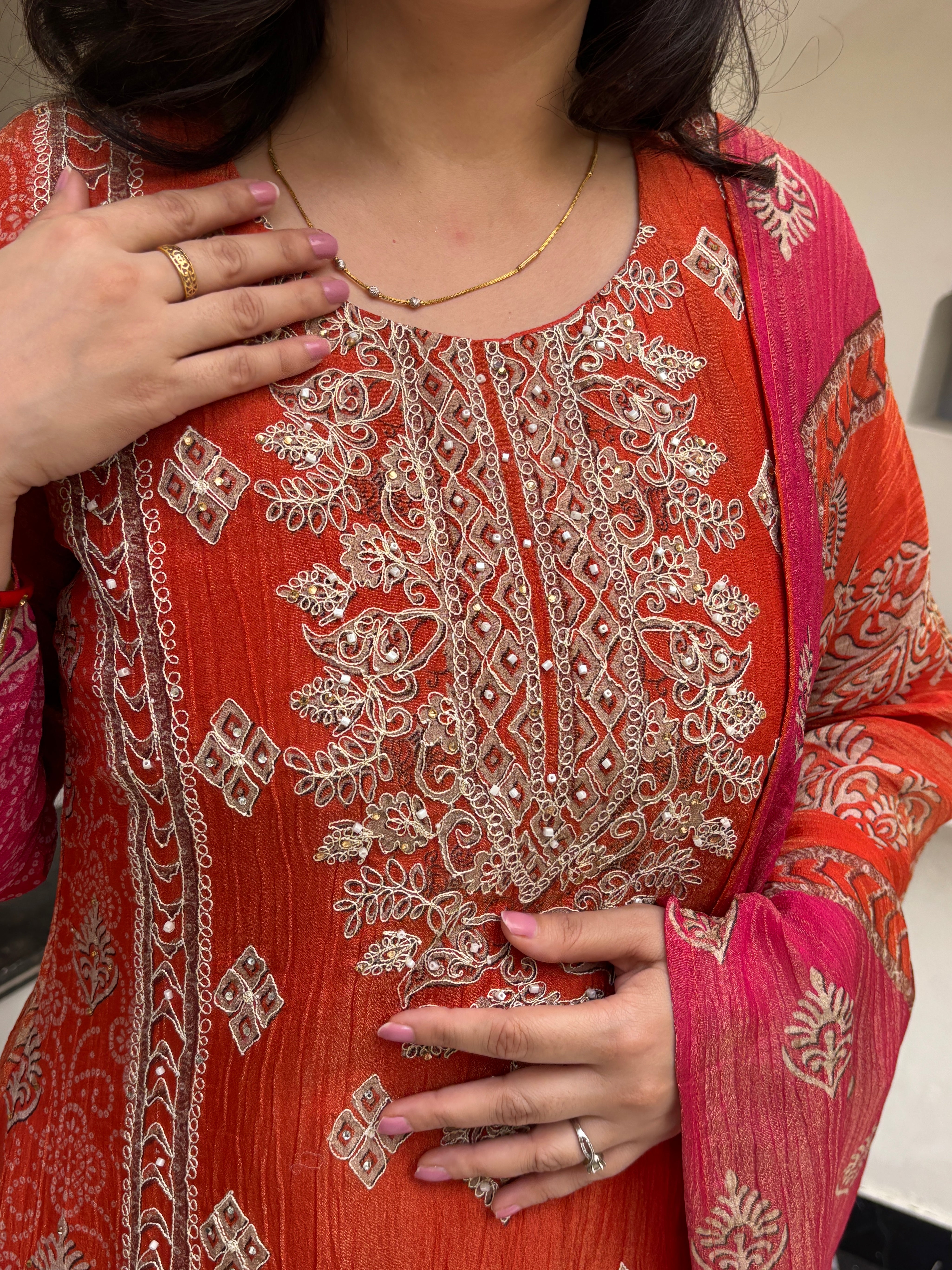 Glamorous & Graceful Kurta,Trendy & Comfortable: ( set of 3 )