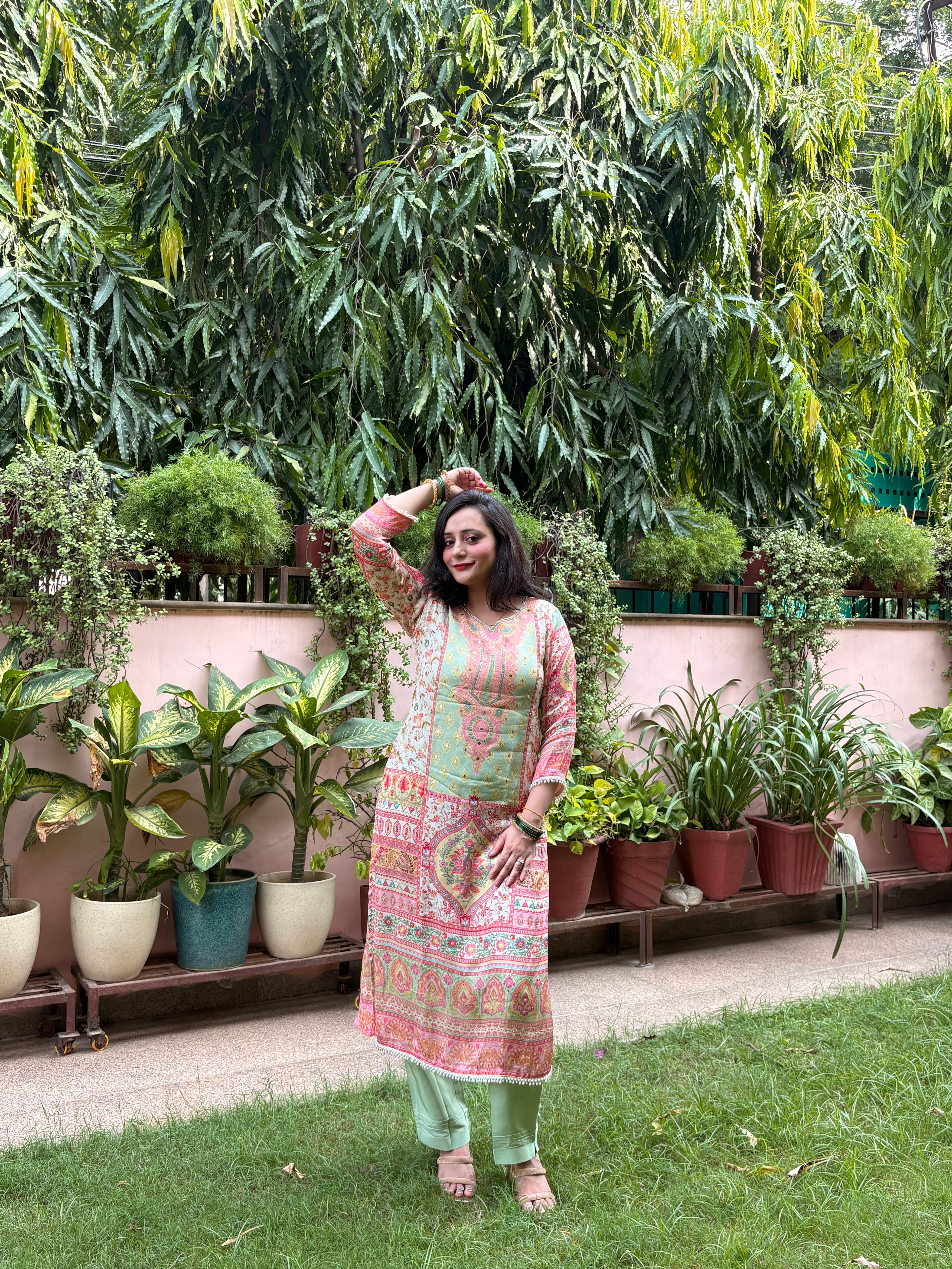 Crape Kurta Set of 3