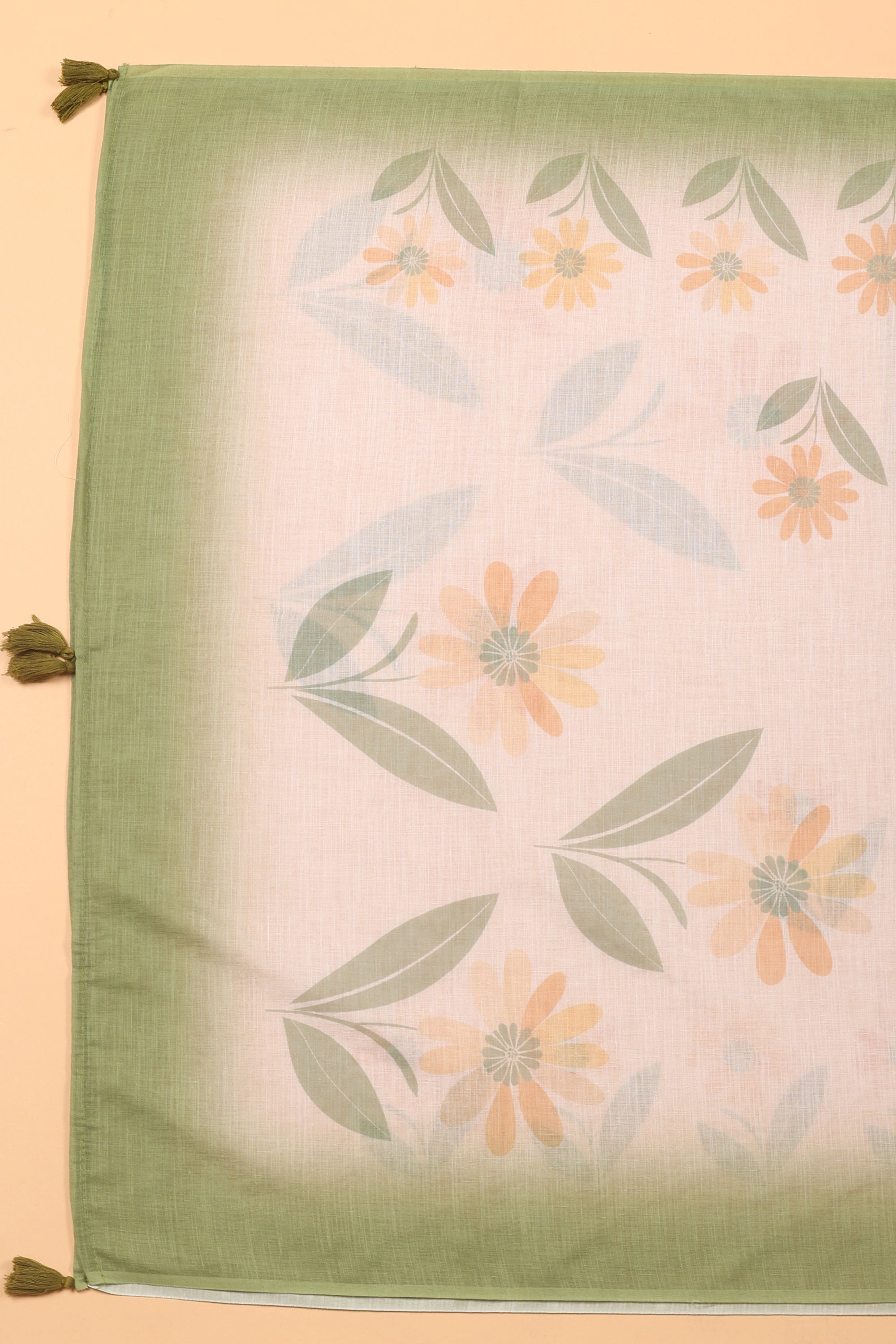 Linen Katha Work Suit