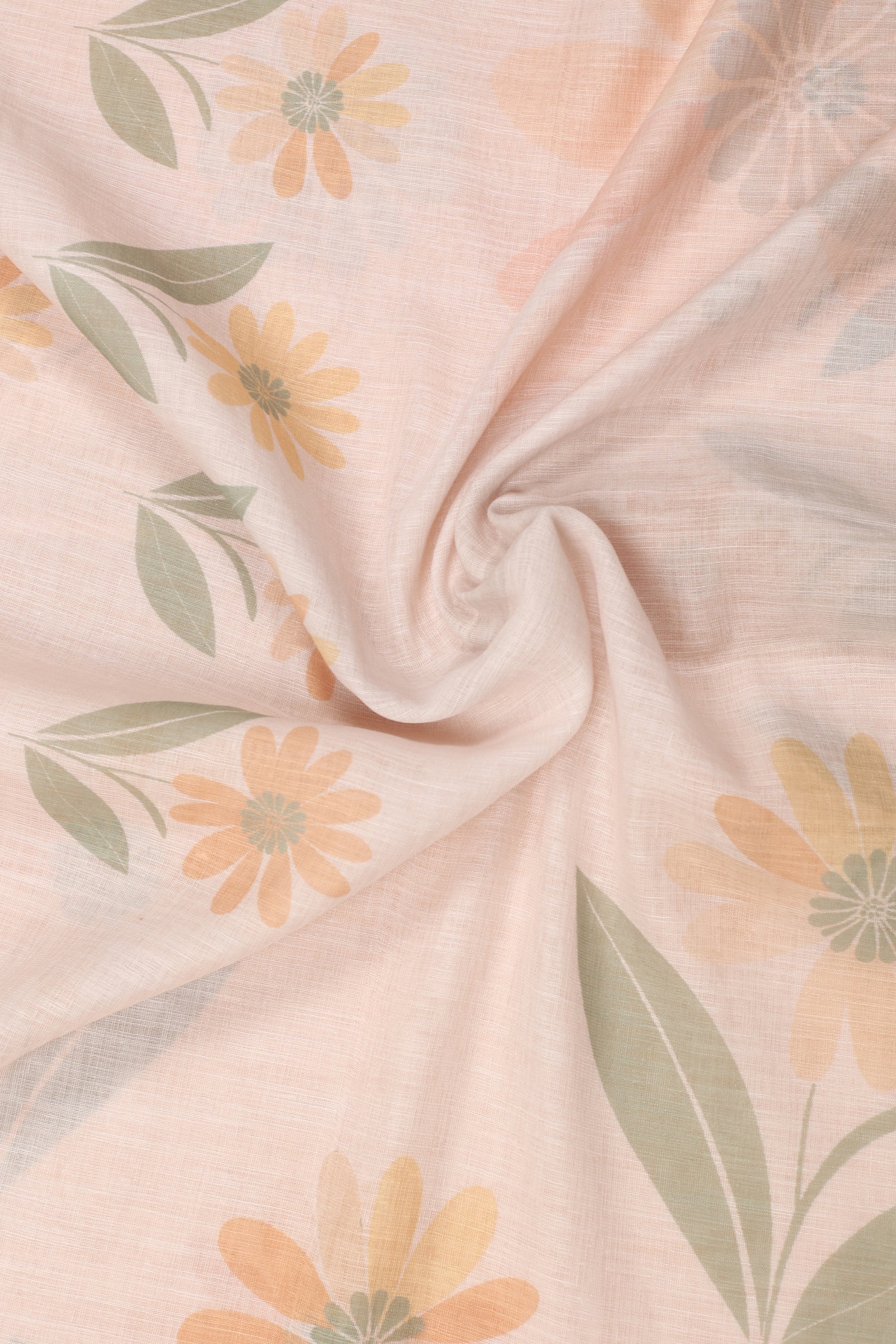 Linen Katha Work Suit