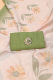 Linen Katha Work Suit