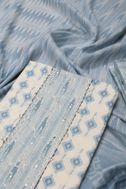 Printed Cotton Suit