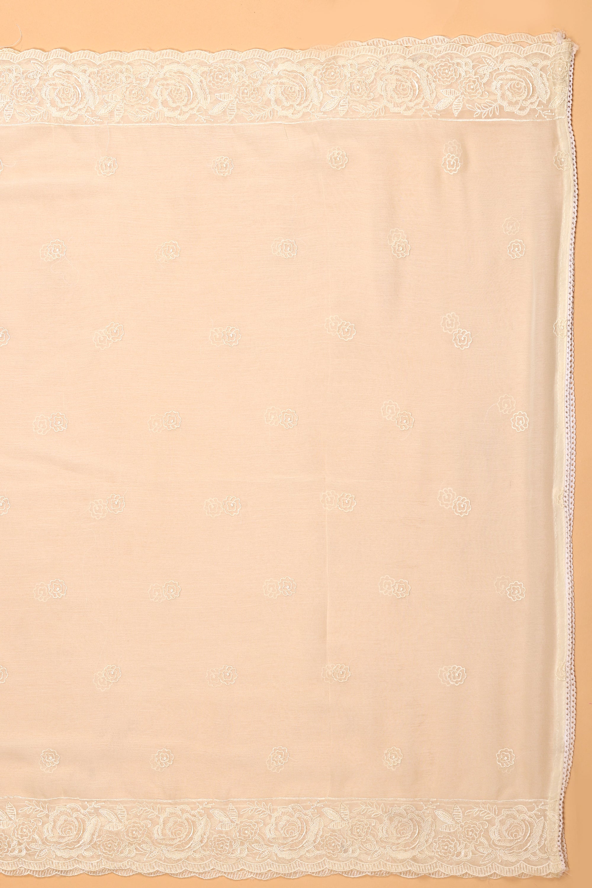 Tissue Organza Suit with Resham Thread Suit