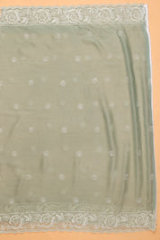 Tissue Organza Suit with Resham Thread Suit
