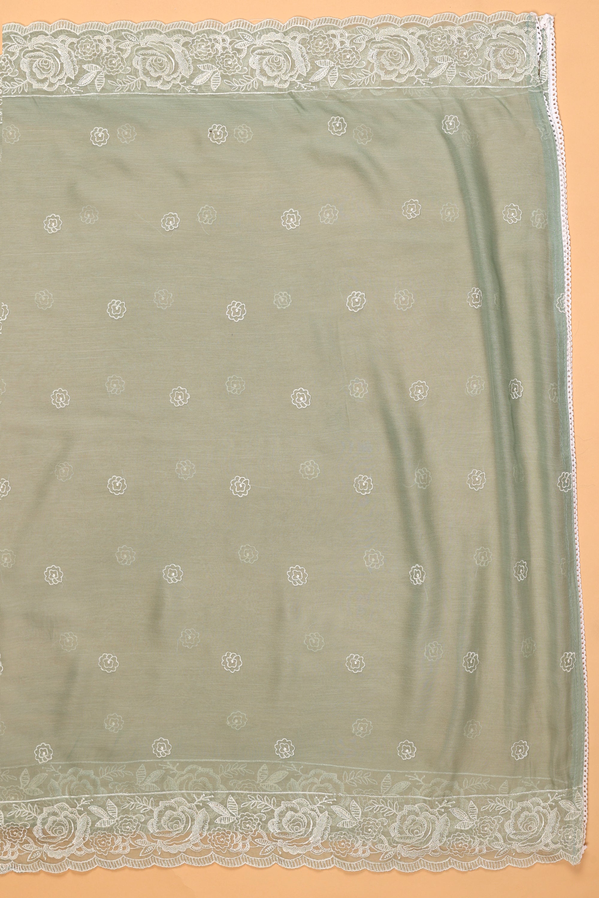 Tissue Organza Suit with Resham Thread Suit