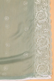 Tissue Organza Suit with Resham Thread Suit