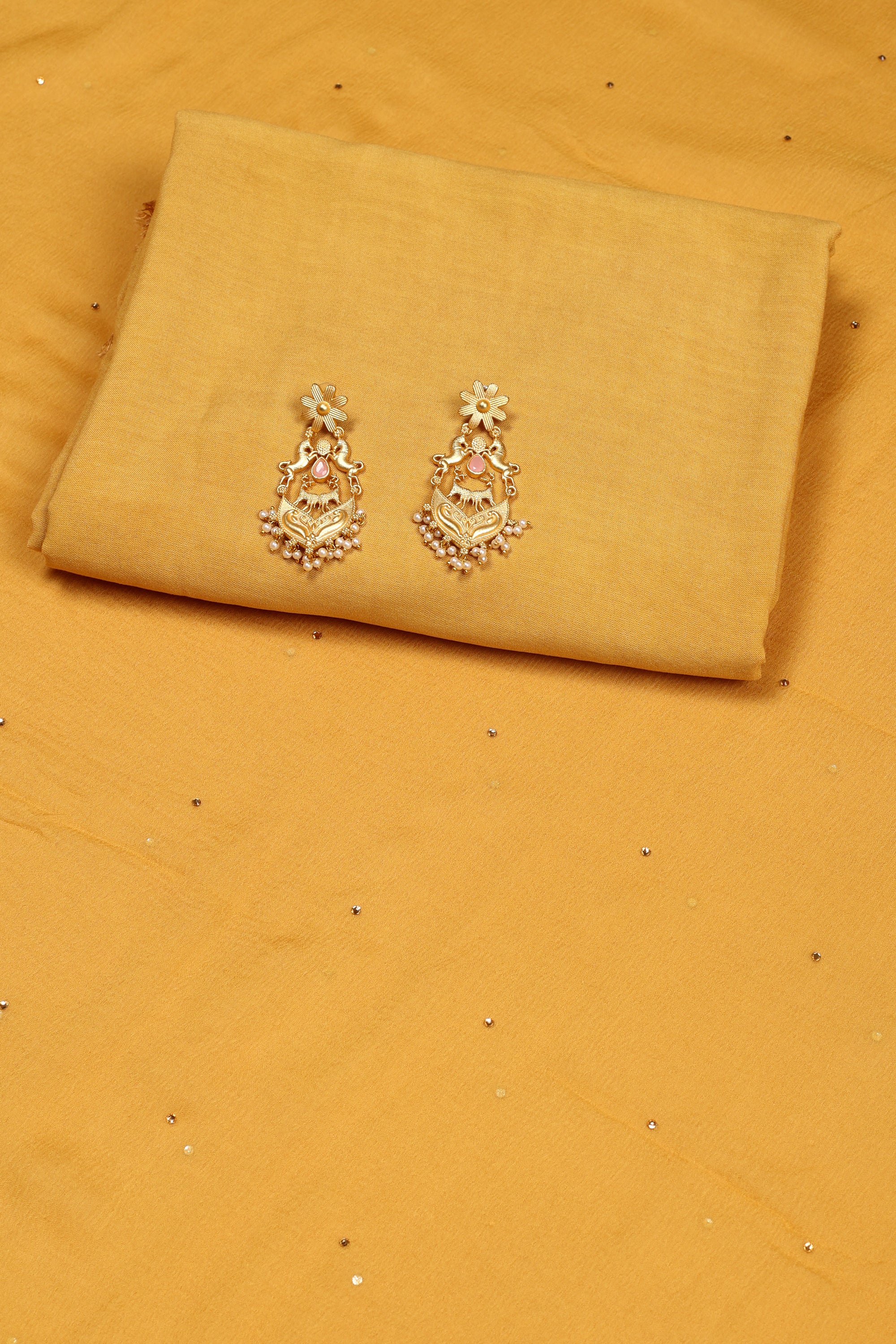 Green Banarasi Salwar Suit