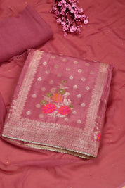 Green Banarasi Salwar Suit