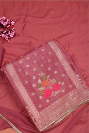 Green Banarasi Salwar Suit
