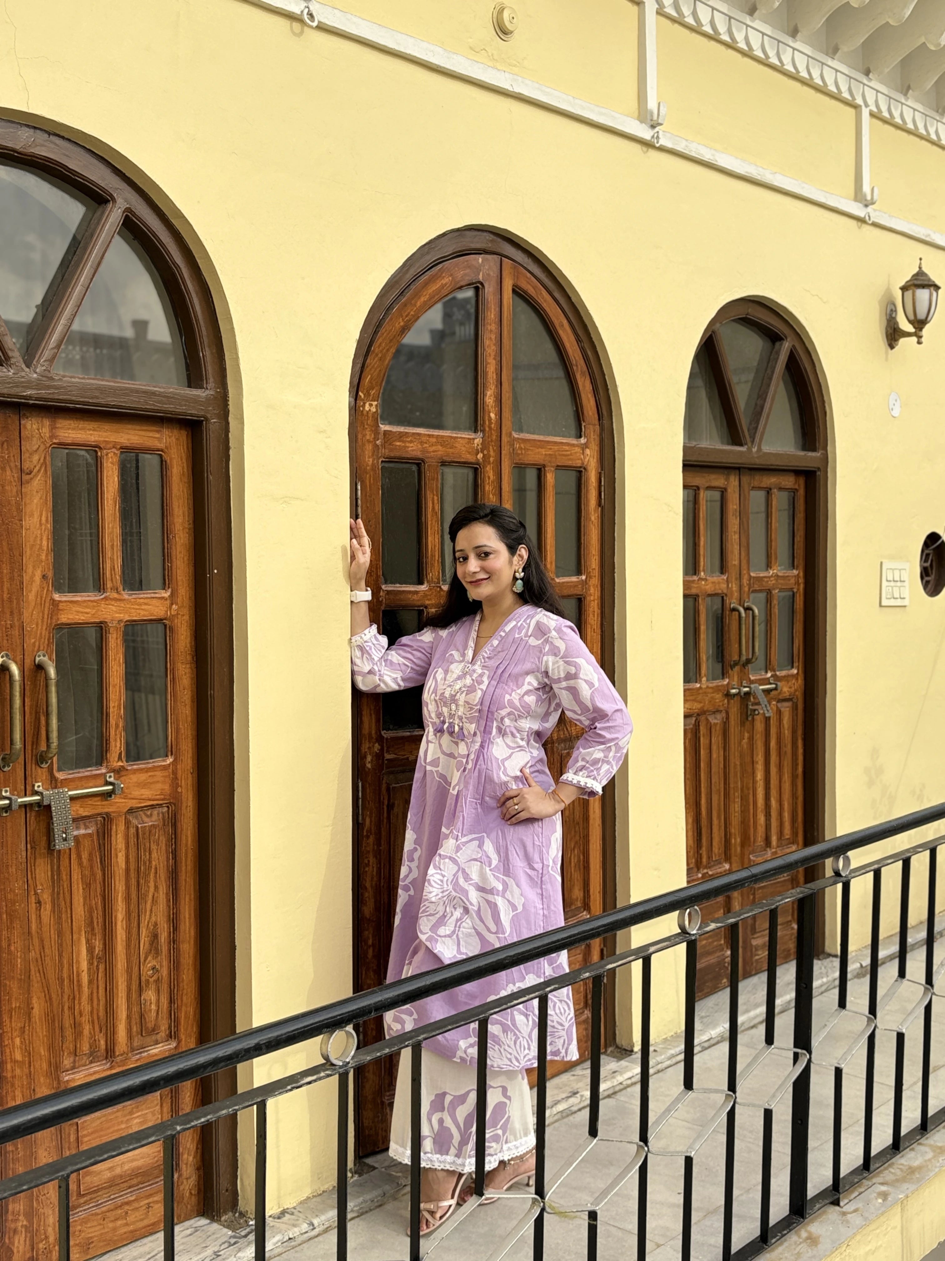 Beautiful Cotton Kurti Set
