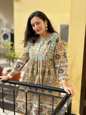 Tunic Kurti in Cotton Fabric