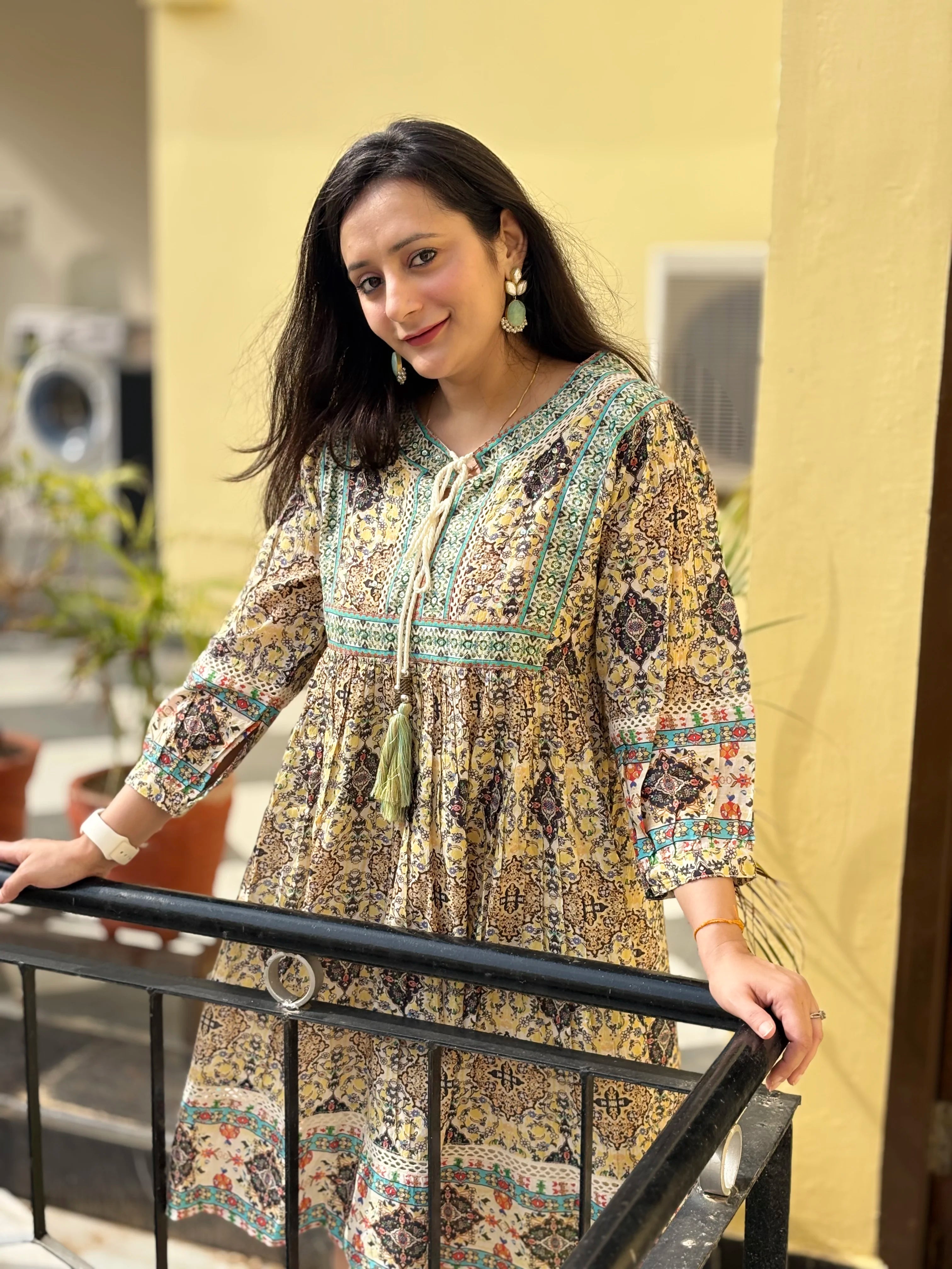 Tunic Kurti in Cotton Fabric