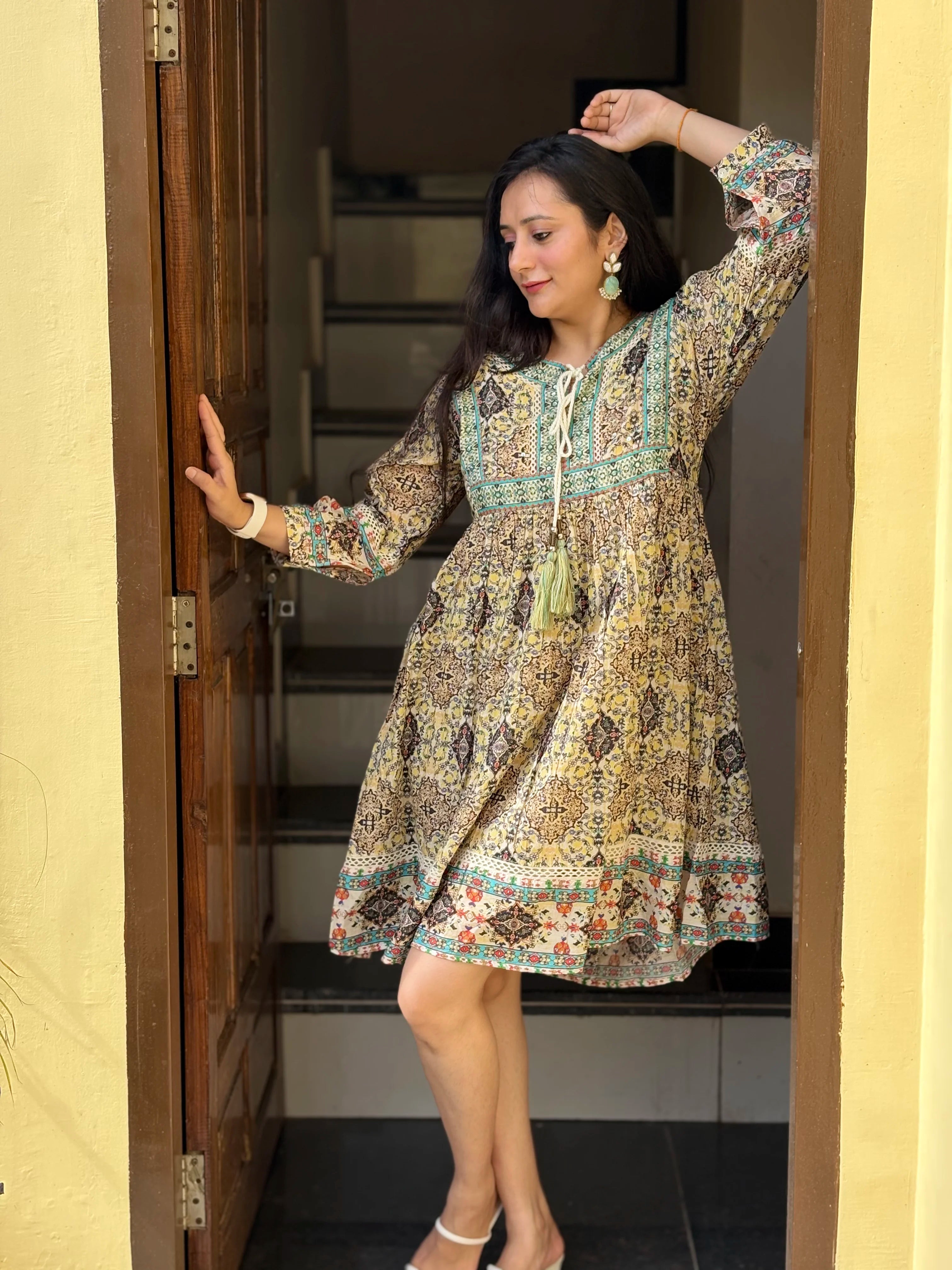 Tunic Kurti in Cotton Fabric