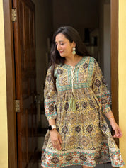 Tunic Kurti in Cotton Fabric