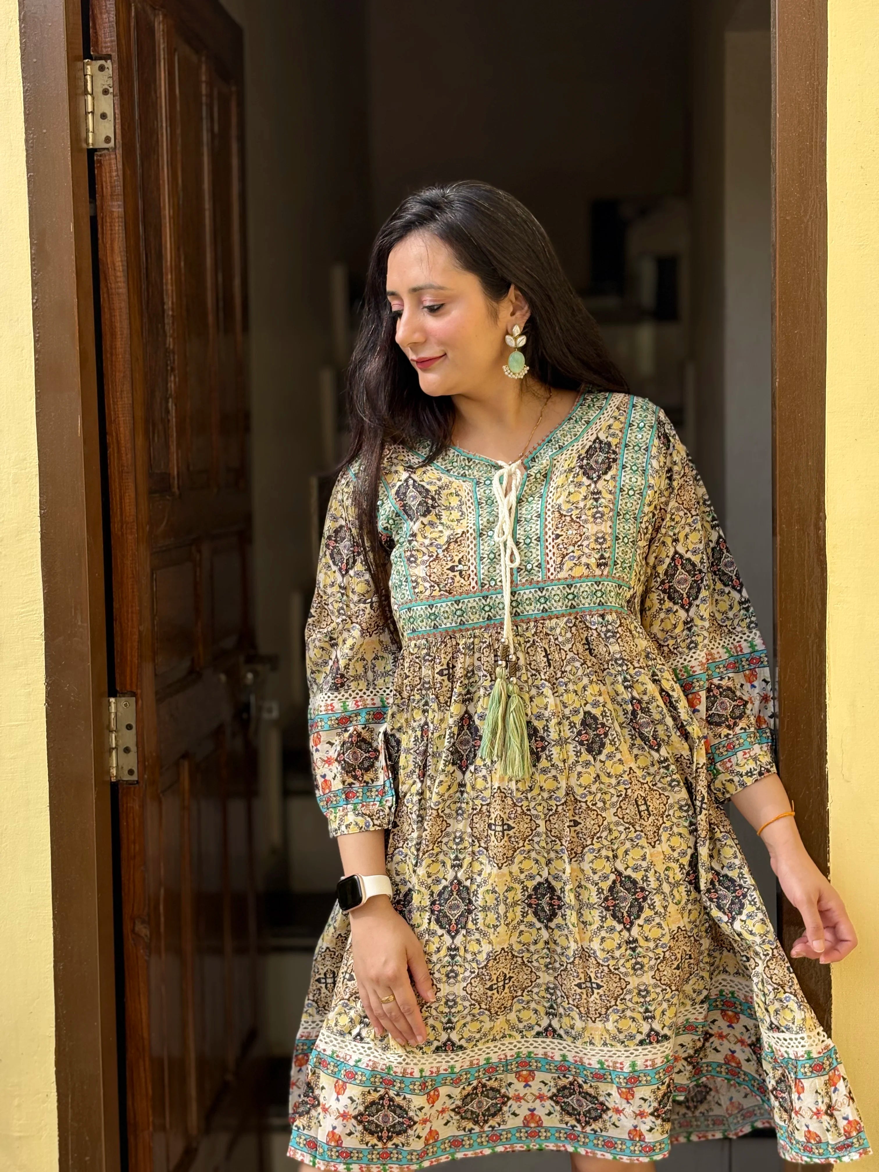 Tunic Kurti in Cotton Fabric