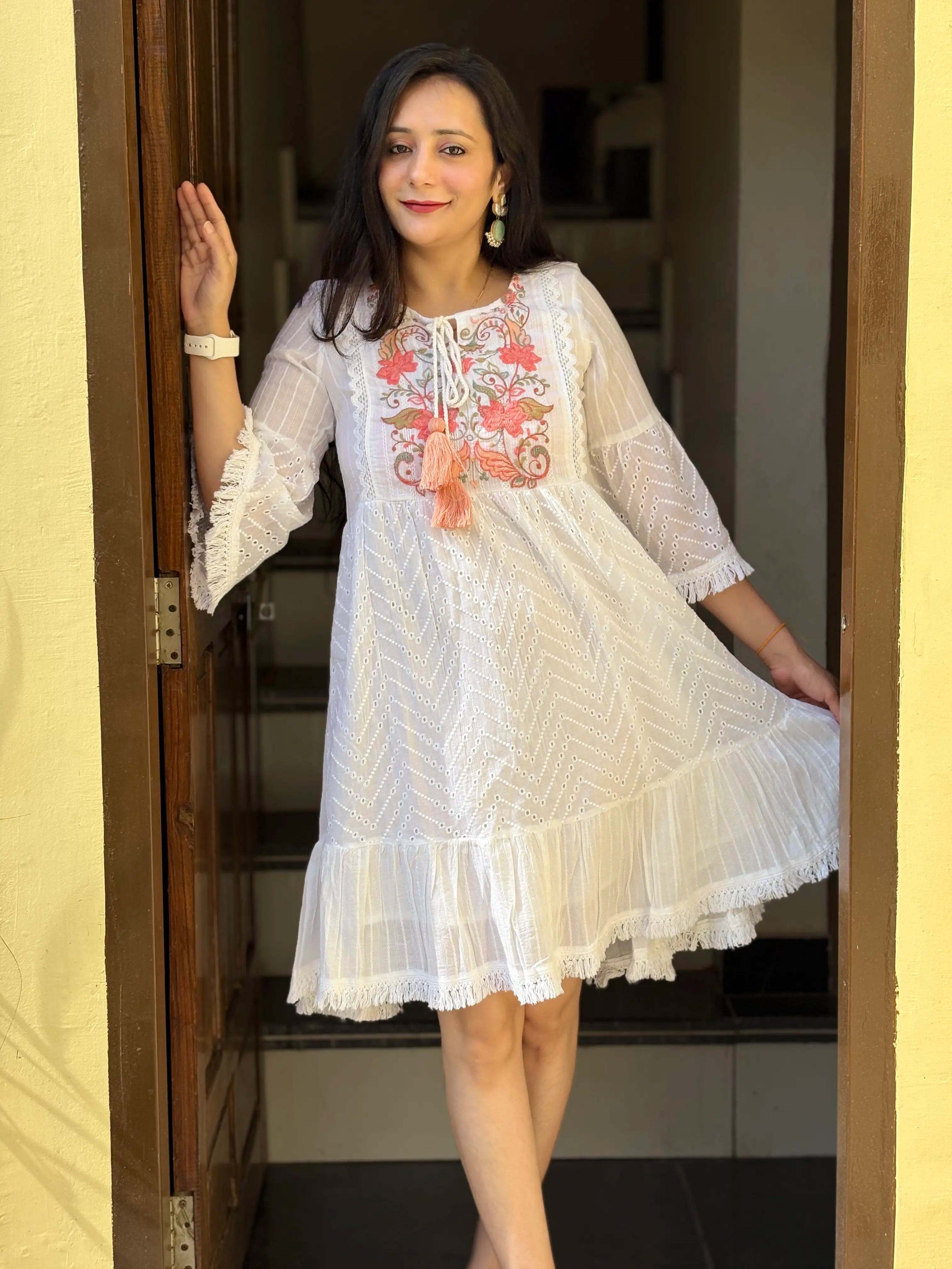 Tunic Kurti in Cotton Fabric