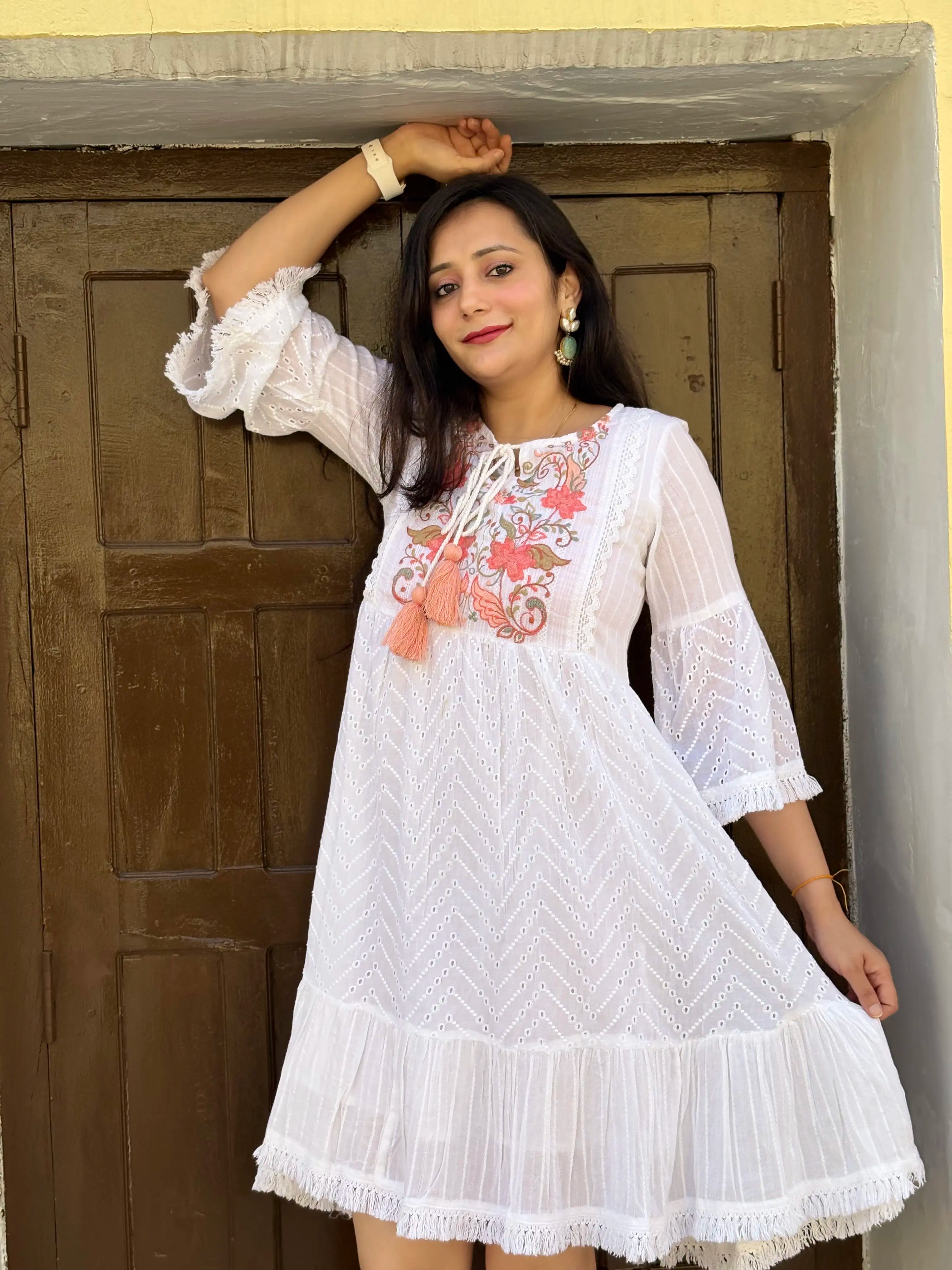 Tunic Kurti in Cotton Fabric