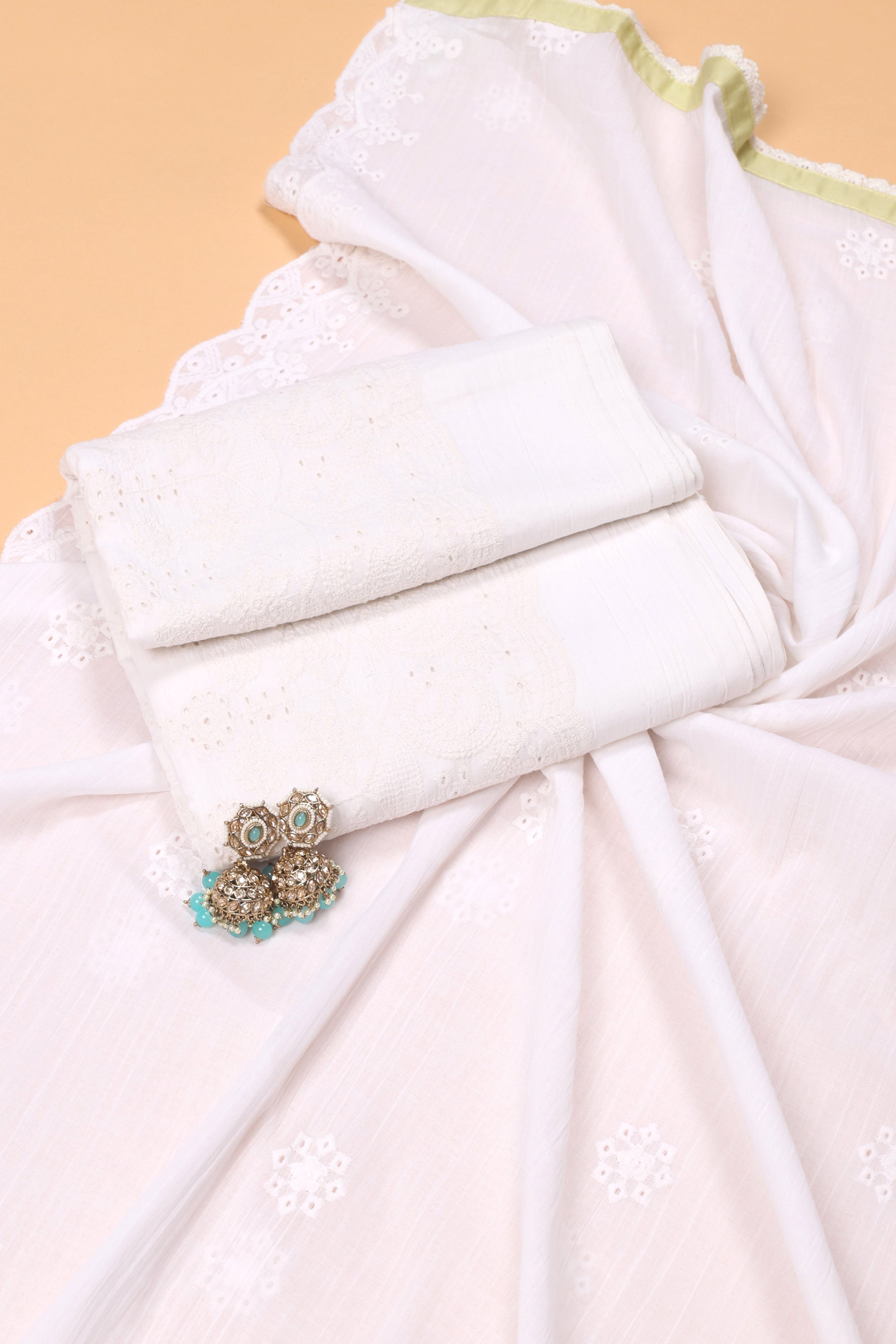 Threadwork Chikankari Suit