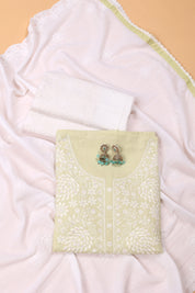 Threadwork Chikankari Suit