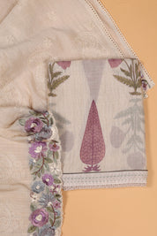 Chanderi Threadwork Suit