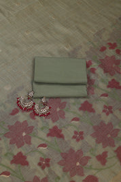 Printed Jaamdani Suit