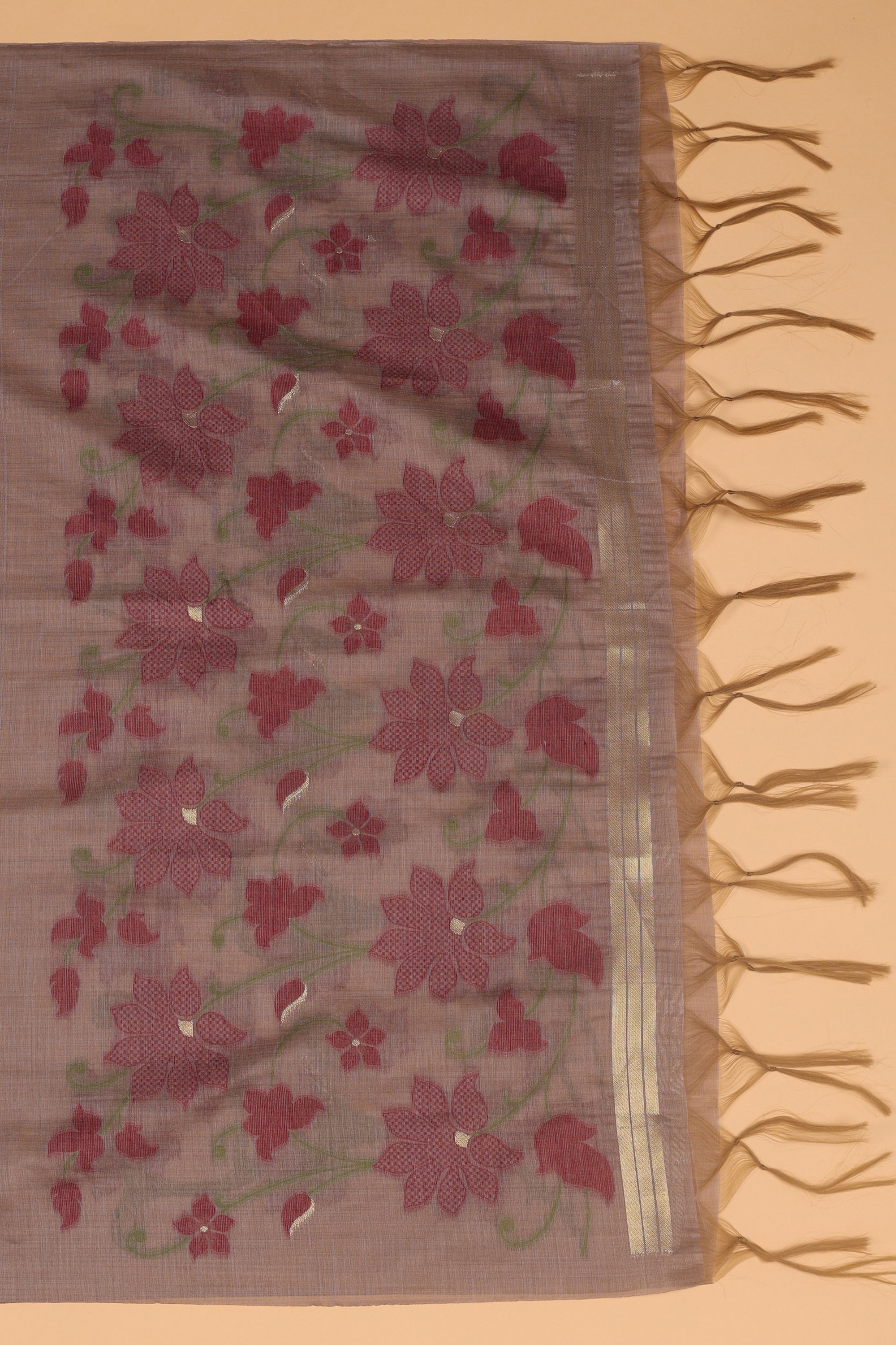 Printed Jaamdani Suit