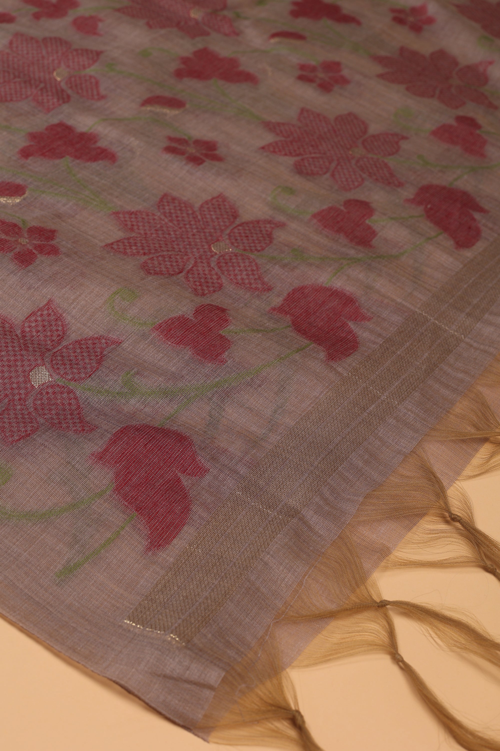 Printed Jaamdani Suit