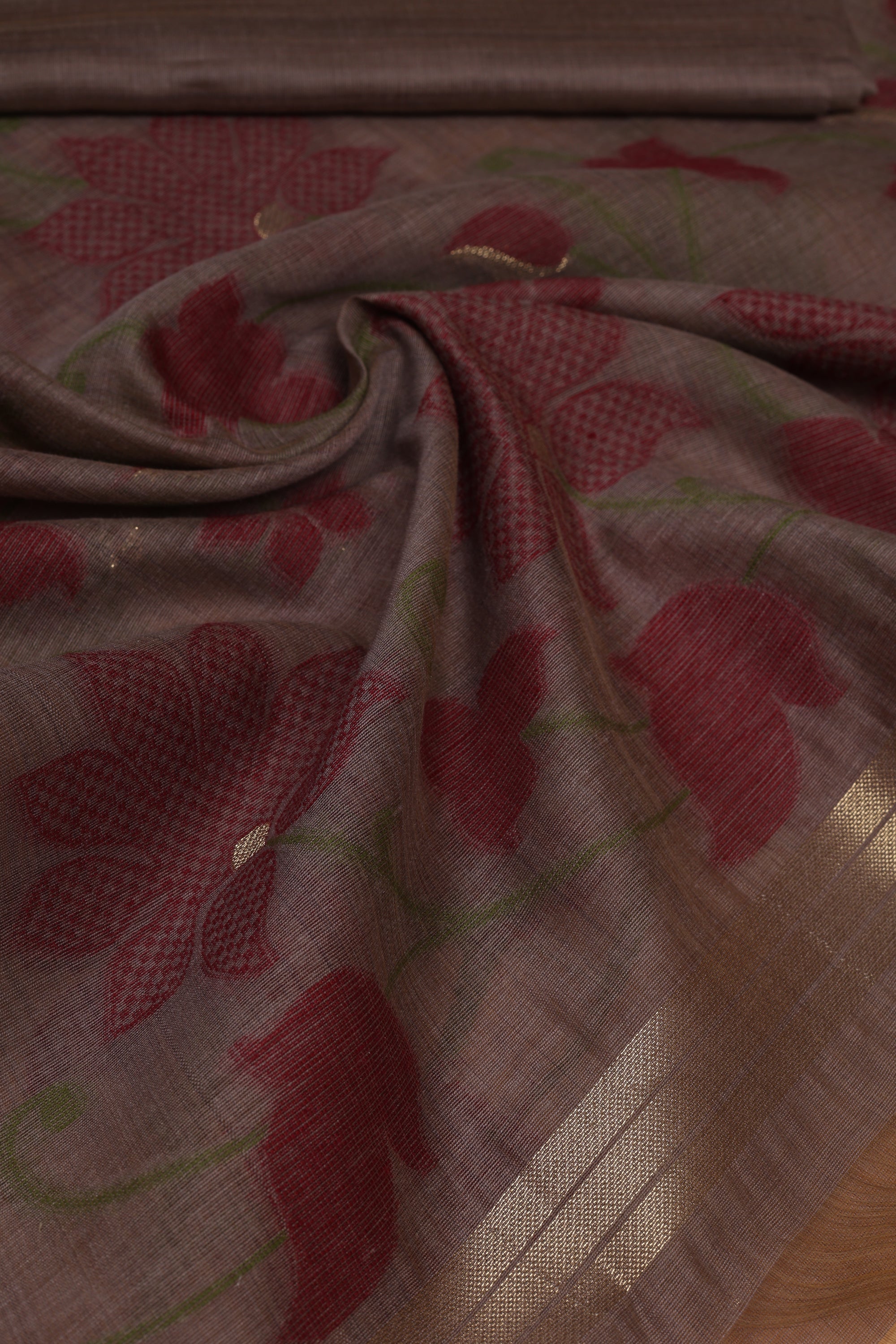 Printed Jaamdani Suit
