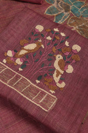 Katha Work Linen Fabric Suit
