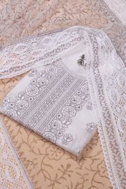 Kota Doriya Suit with Chikankari Work