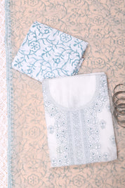 Kota Doriya Suit with Chikankari Work