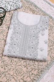 Kota Doriya Suit with Chikankari Work