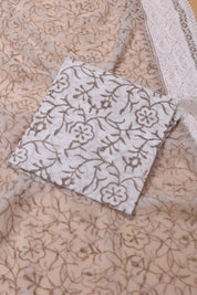 Kota Doriya Suit with Chikankari Work