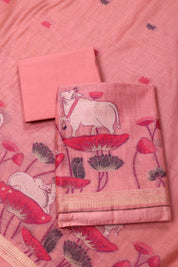Cow Pattern Jaamdani Suit