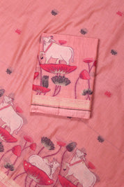Cow Pattern Jaamdani Suit