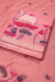 Cow Pattern Jaamdani Suit