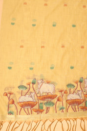 Cow Pattern Jaamdani Suit