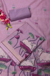Cow Pattern Jaamdani Suit