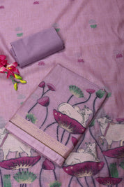 Cow Pattern Jaamdani Suit