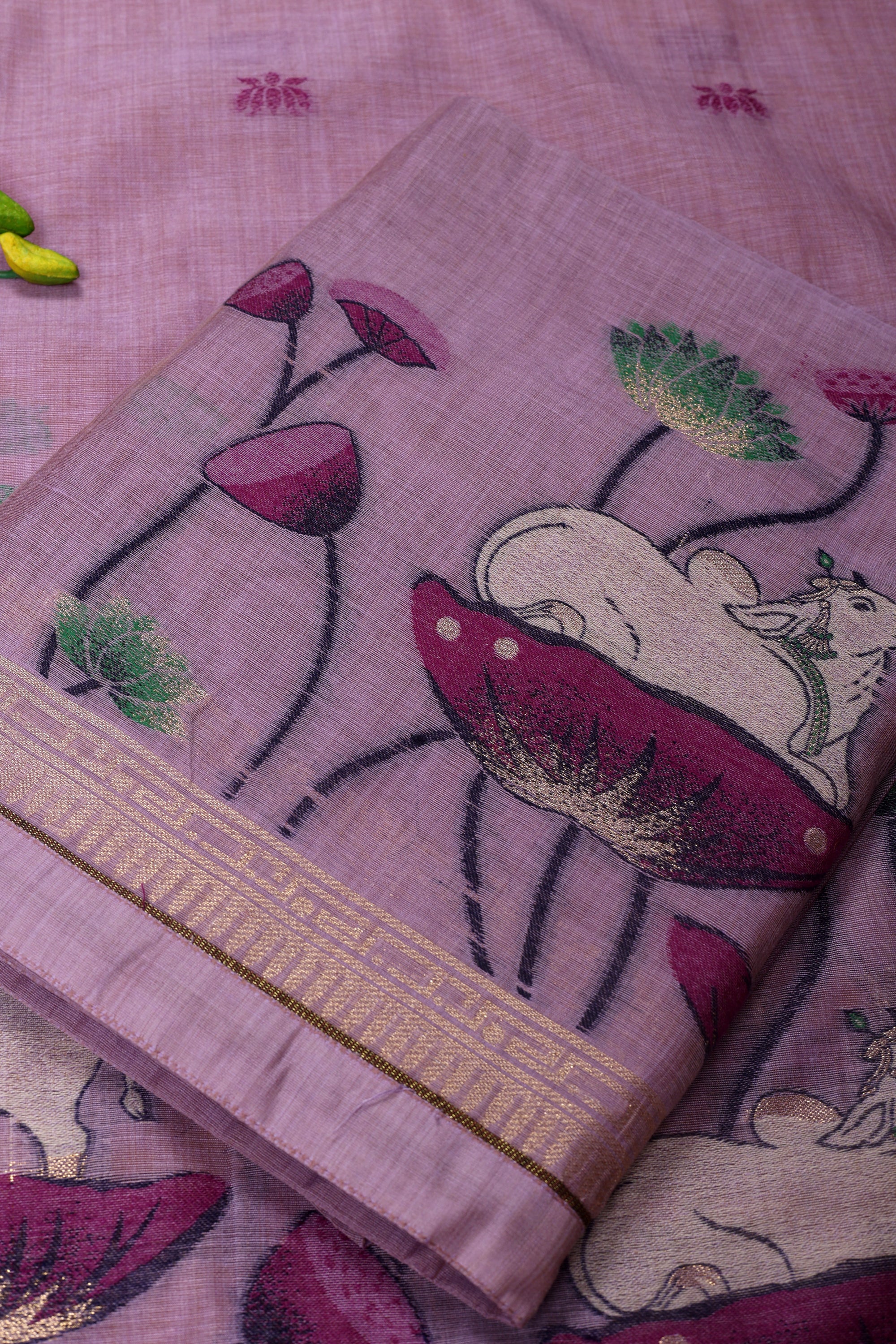 Cow Pattern Jaamdani Suit