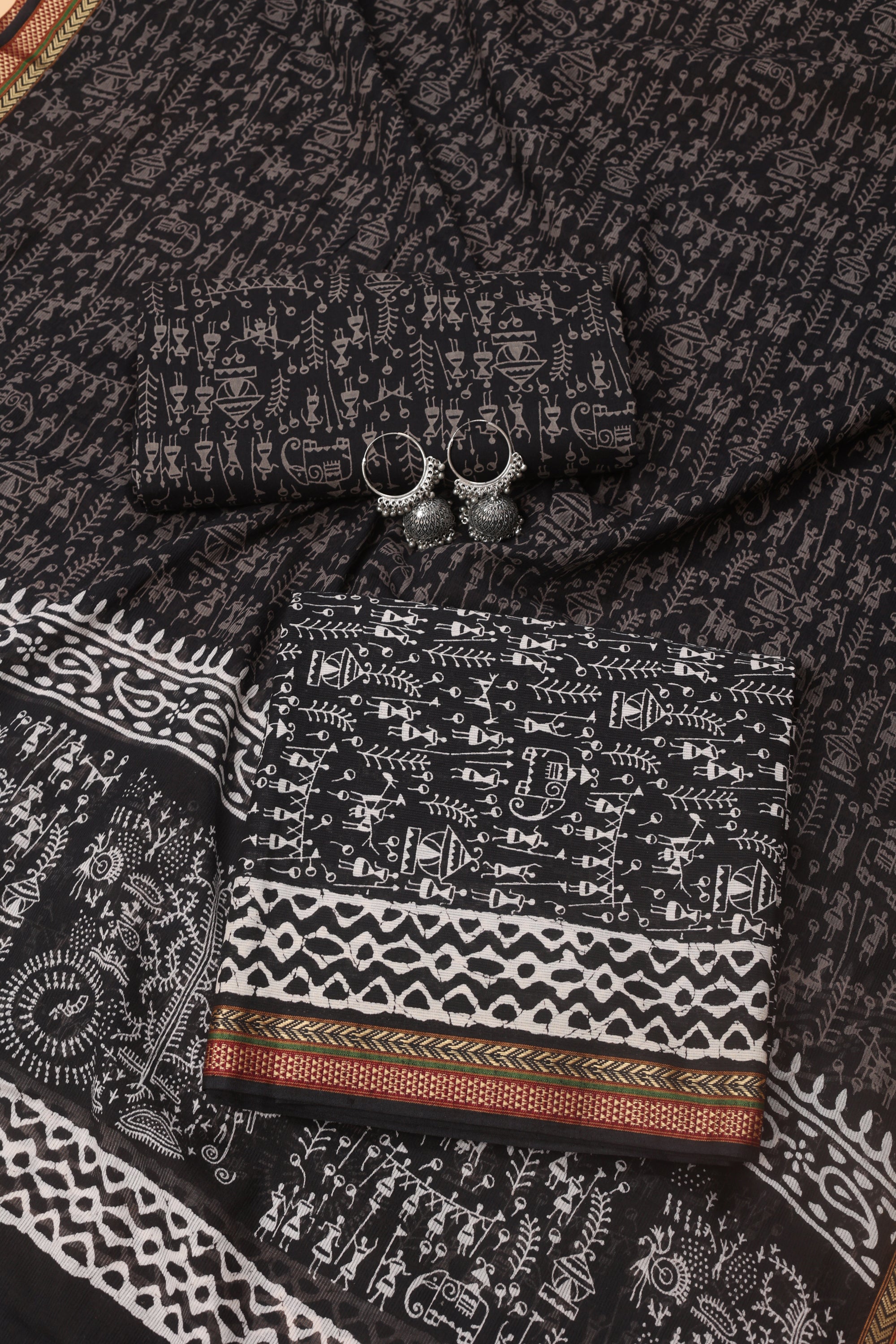 Worli Print Cotton Suit