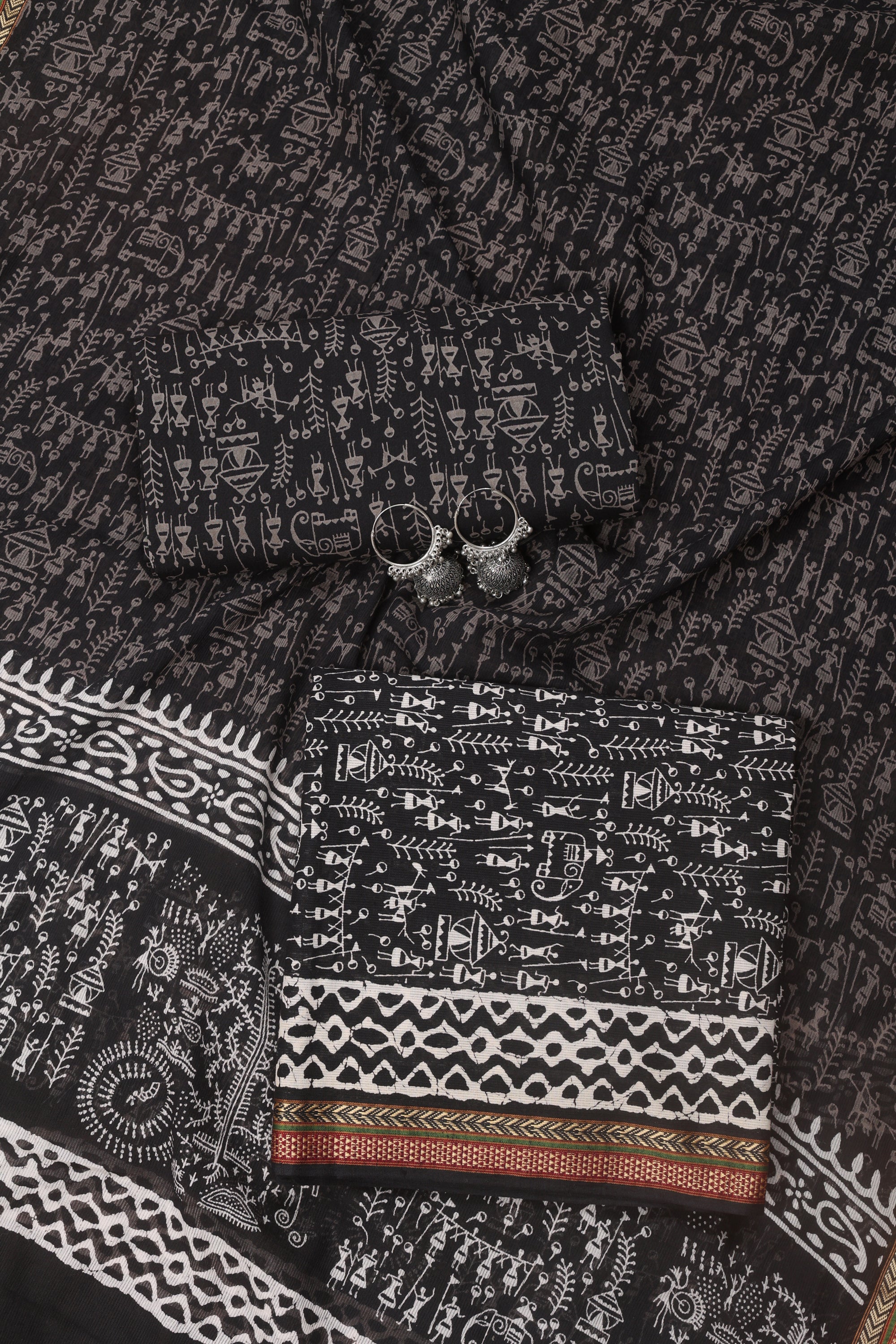 Worli Print Cotton Suit