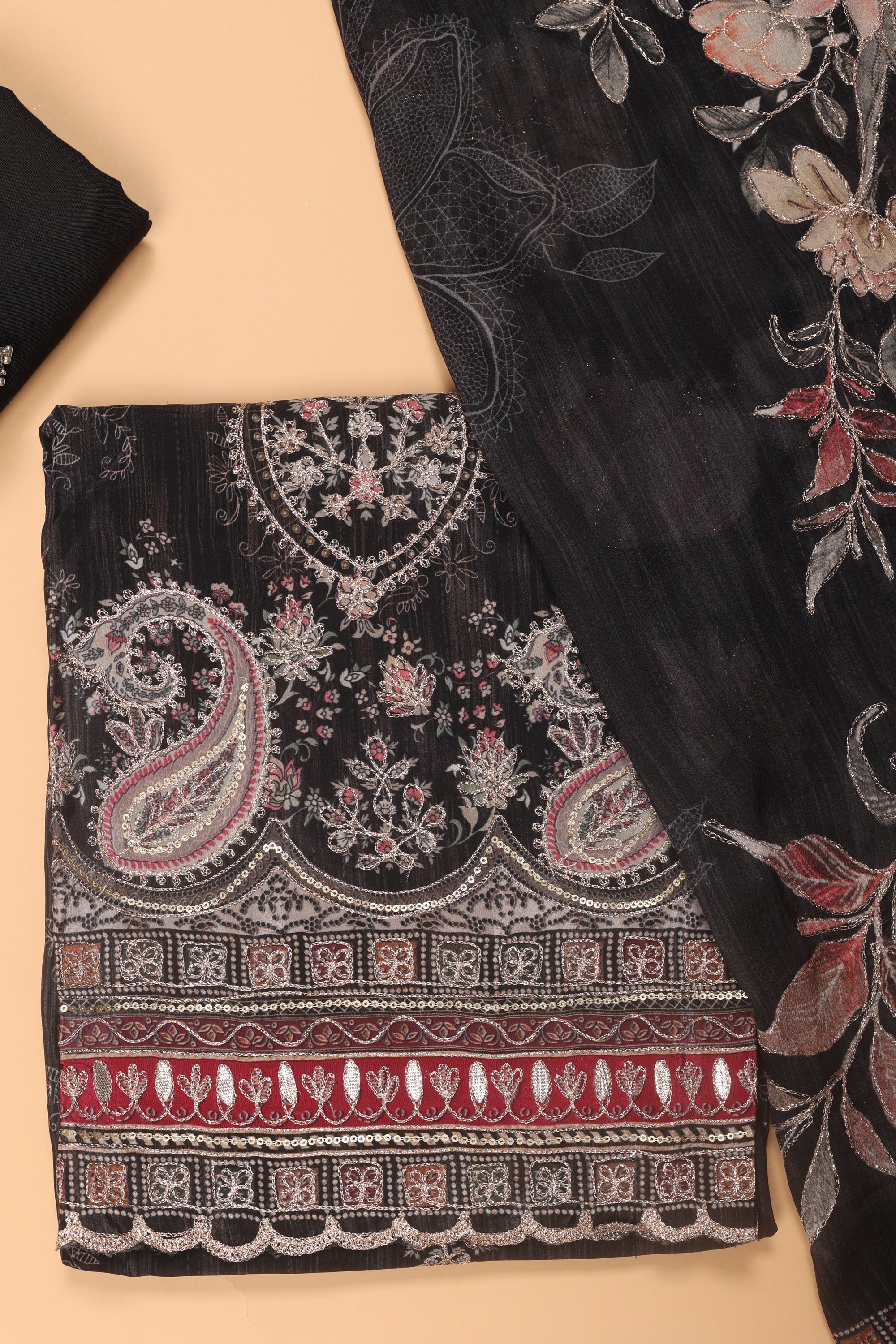Pakistani Zari Work Suit