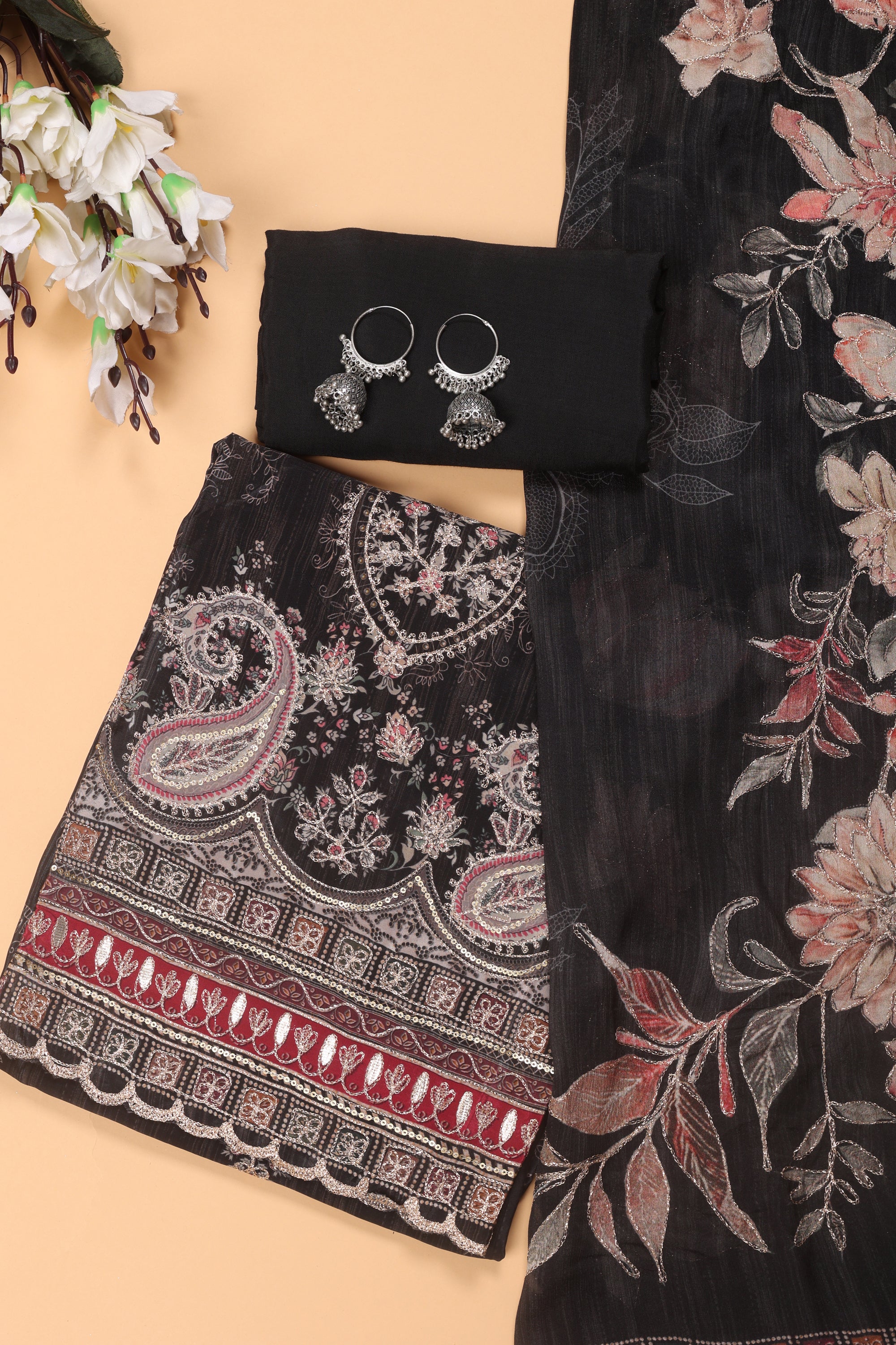 Pakistani Zari Work Suit