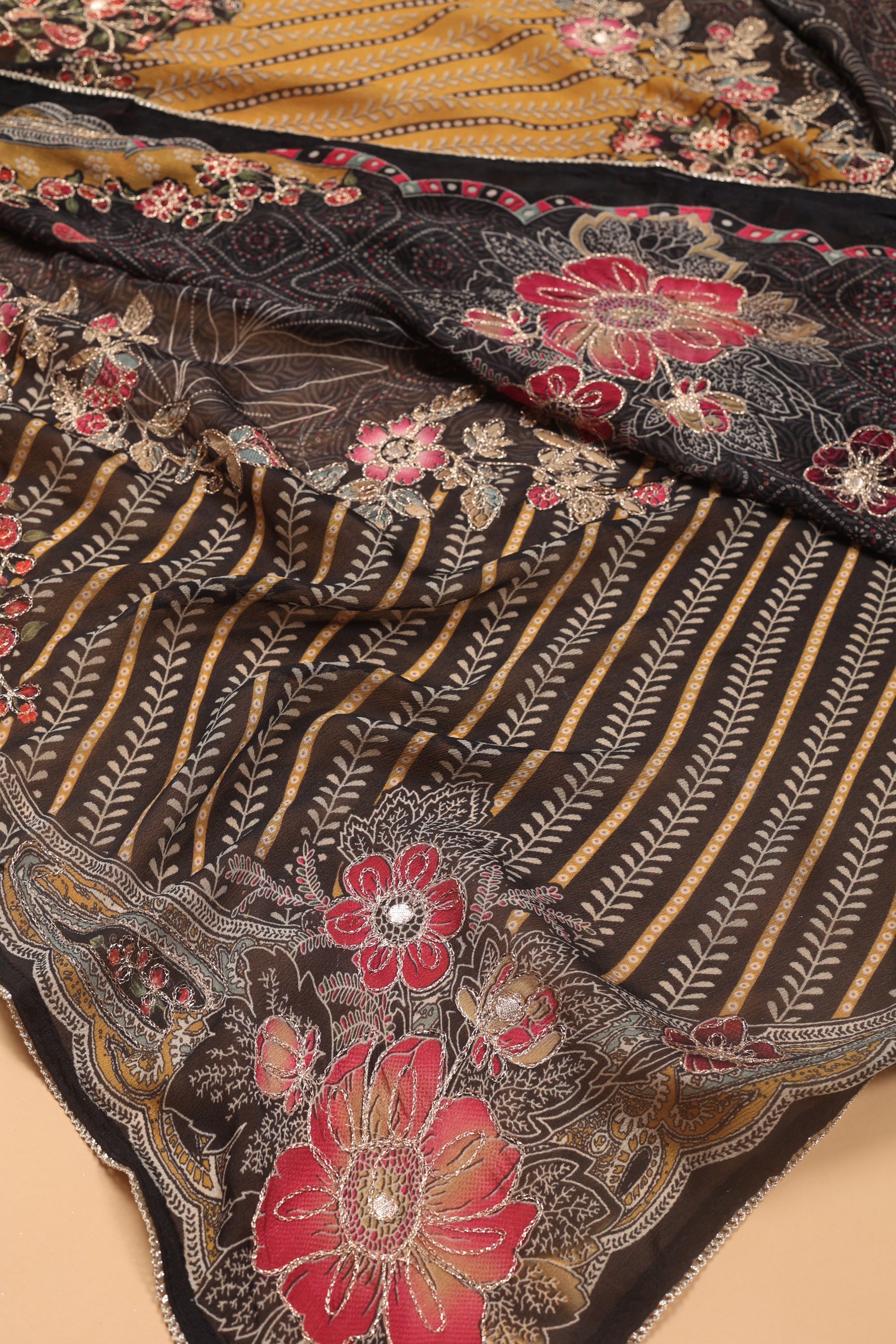 Pakistani Zari Work Suit