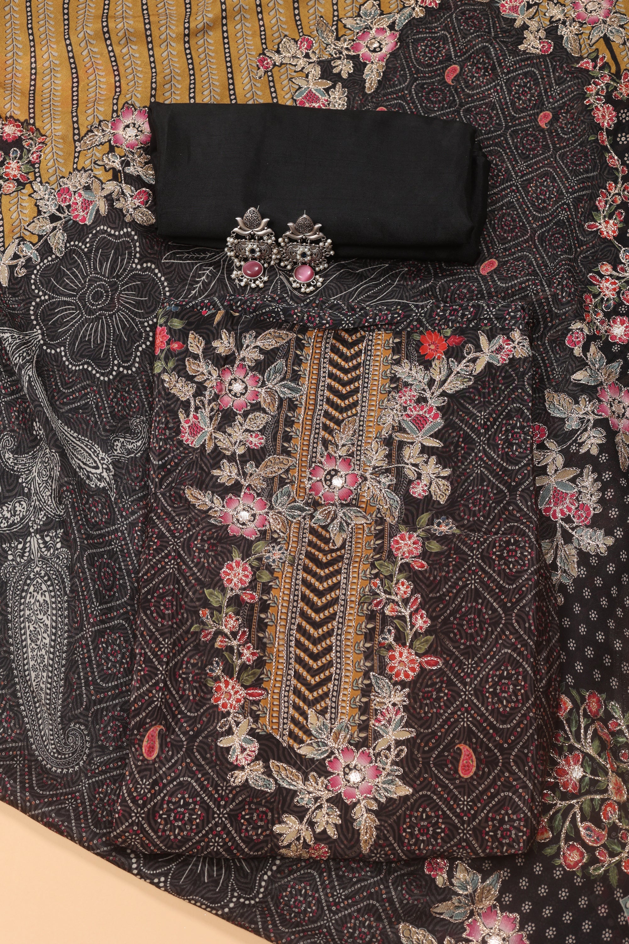 Pakistani Zari Work Suit