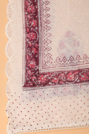Thread Work Cotton Suit